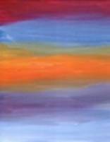 canvas - hand painted gradient